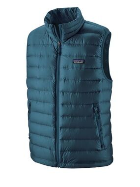 Patagonia NWOT Down Sweater Vest- Mens S Full Zip 800 Goose Down
